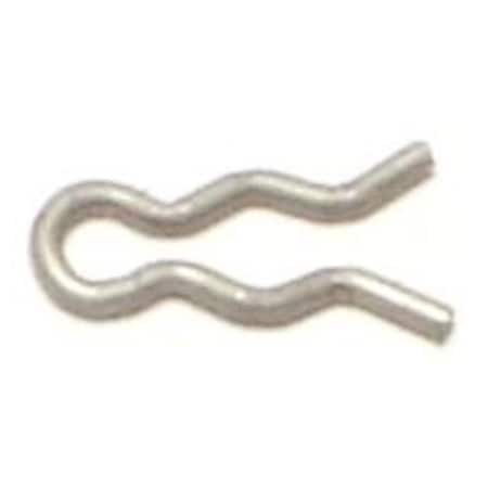 Midwest Fastener 1/8" x 3/8" 18-8 Stainless Steel Pin Clips 20PK 67087